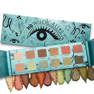 Urban Decay wild greens eye shadow palette 12 California inspired shades!